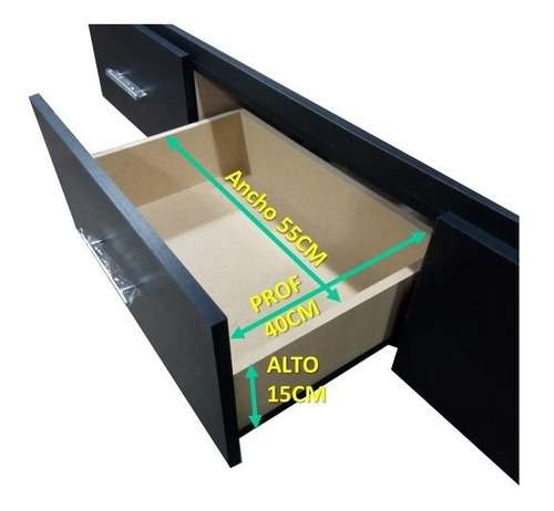Box Somier - Base Somier Con 6 Cajones Fábrica Directo!!
