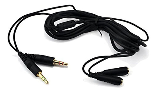 2 Clavijas De Plugs 2 Microfono De Audio Cable De Extensio