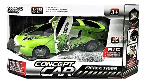 Auto Fierce Tiger Rc 4 Canal Super Veloz Mundo Pre Sp6888