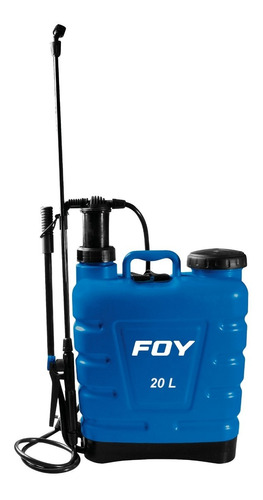 Fumigador Aspersor Mochila 20l Bombeo Lateral Regulable Foy