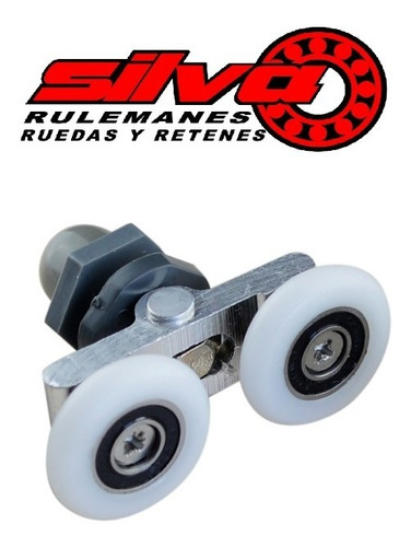 Imagen 6 de 10 de Ruedas Para Mamparas Y Cabinas De Baño