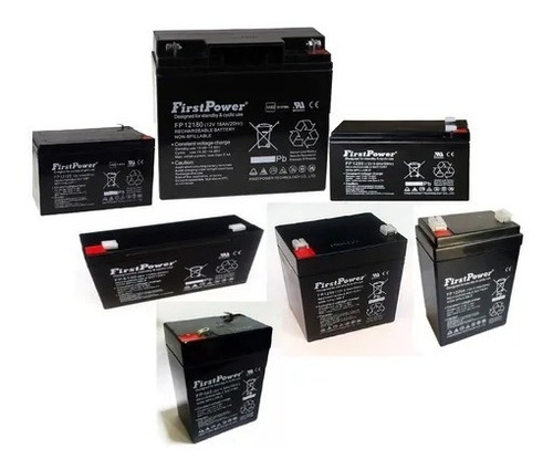 Bateria Seca Plomo-acido Ups Juguetes Parlantes 4v 6v 12v 