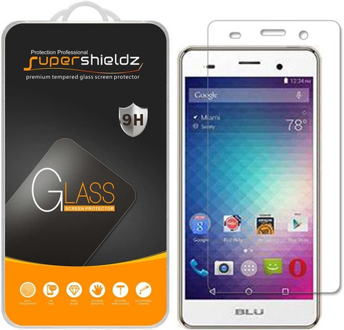  3-pack  Blu  Advance 5.0 hd Protector De Visualizacion De