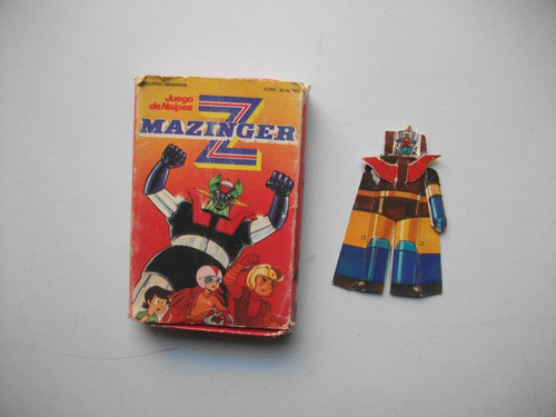 Juego De Cartas Naipes Mazinger Z - Cromy - Completo