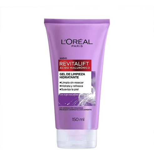 Gel Limpiador Revitalift Acido Hialuronico Loreal 150ml