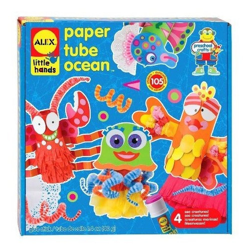 Alex Toys Little Hands - Tubo De Papel, Diseño De Océano