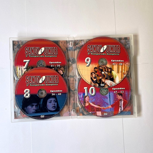 Dvd Sandy E Junior Seriado Segunda Temporada Completa