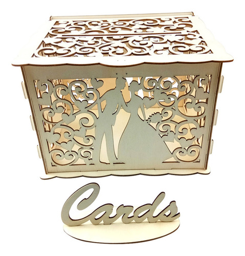 Caja De Decoración Para Tarjetas De Regalo, Sobres De Boda,