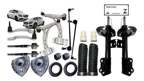 Kt Amortecedor Balança Terminal Axial Bieleta A200 13 A 18