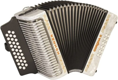 Hohner Corona Ii Diatonic Accordion - Keys Of G/c/f - Wh Eeb