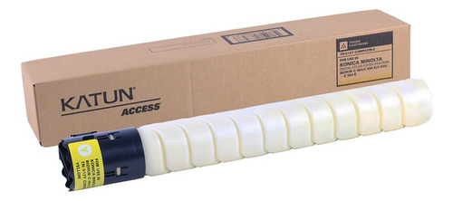 Tóner compatible con Konica Minolta Tn324 C258 Katun, amarillo