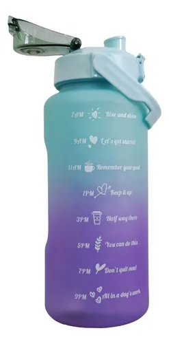 Juego 3 En 1 Termo Botella Botilito 2 L Portable + Stickers