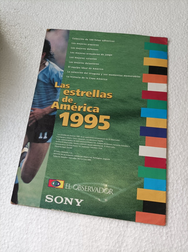 Álbum De Figuritas Las Estrellas De América 1995- Completo 