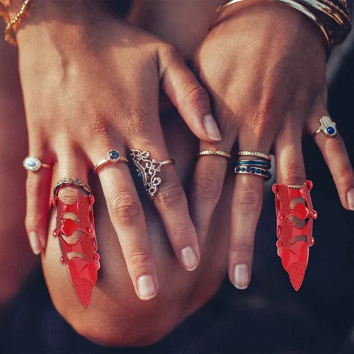 Anillos largos para hombre sale