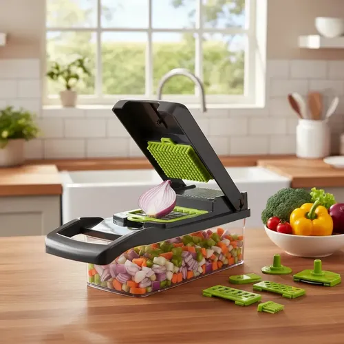 Mandolina Cortador Rallador Multifuncion Juliana Laminador Cocinas Cocineros Restaurantes Comedores Vegetales Taper Coladores Gourmet Profesional Cocina Saludable Practico Limpieza Facil