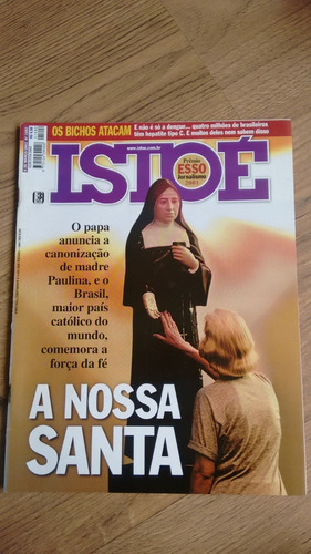 Revista Isto É 1692 Igreja Papa Católica Paulo Maluf N262