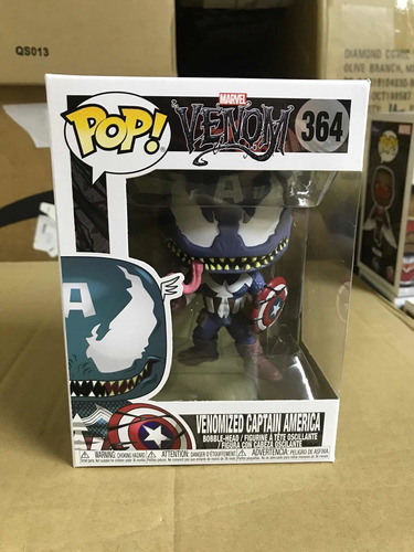 Funko Pop Venomized Capitan America 364 Marvel Venom