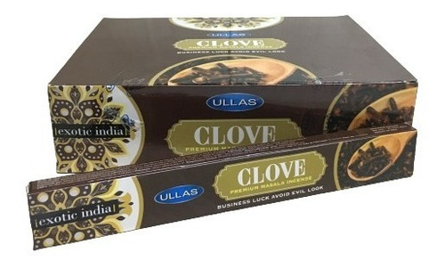 Imagem 5 de 10 de Incenso Massala Ullas Exotic Índia Escolha Seus Aromas 25un.