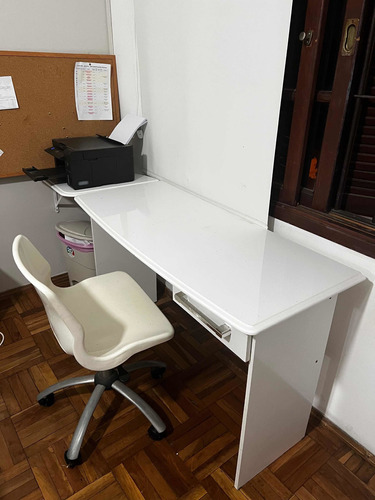 Escritorio Mdf Blanco