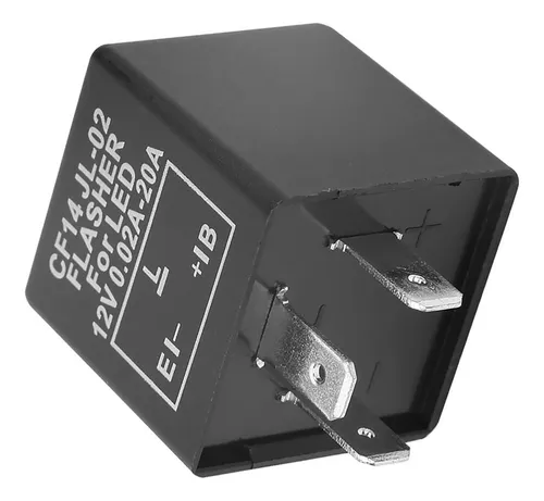 Relé Flasher Led Para Luces Direccionales Cf14 Jl-02 3 Pines
