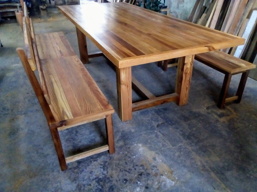 Mesa De Pinotea Maciza De Comedor 2,00mtr