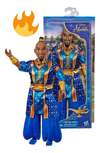 Muñeco Aladin Genio Disney 
