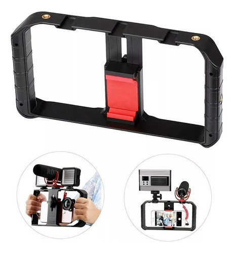 Estabilizador De Celular Soporte Smartphone Steadycam Video Color Graphite
