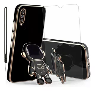 Funda Para Samsung Galaxy A70 Astronauta +correas+mica