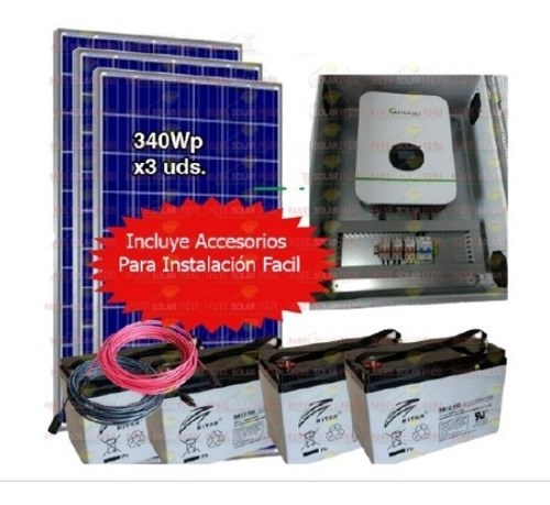 Kit Solar Peru 3000wh/dia Uso Diario: Refrigeradora LG Smart