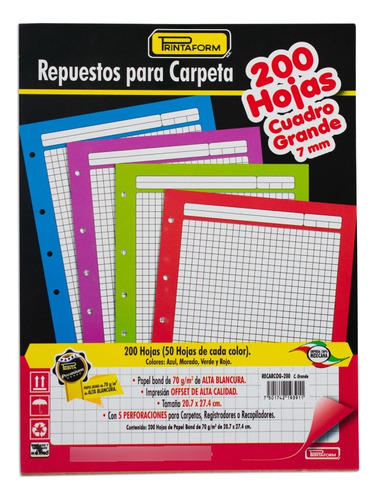 Hojas Para Carpeta