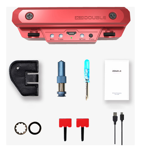 Guitarra Doble Pickup Volume Para X0 Acoustic Musical