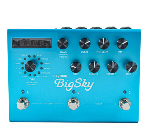 Pedal Strymon Bigsky Multidimensional Reverb