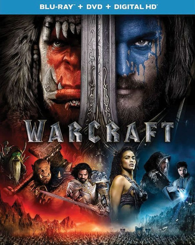 Warcraft Blu-ray + Dvd Combo Pack Original Nuevo Y Sellado