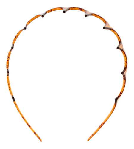 Diadema De Pelo Con Dientes Plástico Peine Banda De Cabello