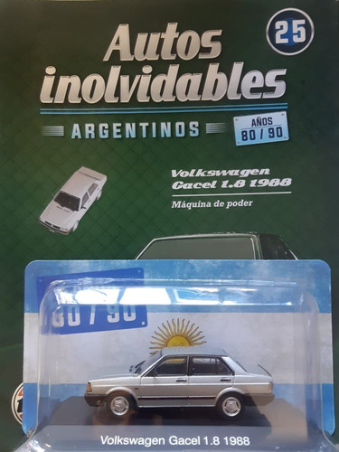 Auto Coleccion Inolvidables Vw Gacel 1.8 1988