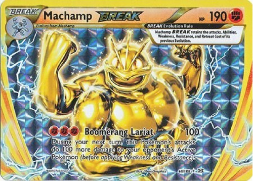 Machamp Break 60/108 Break Raro Pokemon Tcg