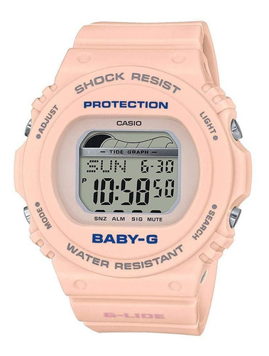 Reloj Casio Baby-g Blx-570-4dr Mujer Rosado 100% Original 
