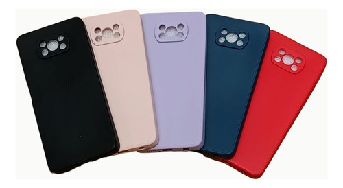 Funda Silicona Para Xiaomi Poco X3 / X3 Nfc / X3 Pro + Glass