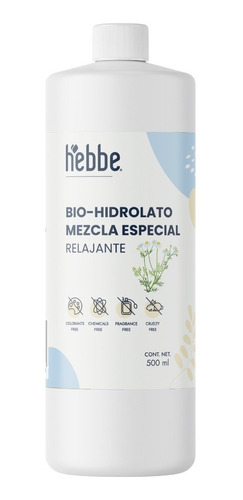 Hidrolato Relajante Agua Floral Manzanilla Azahar Lavanda 