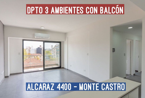 Venta Departamento 3 Ambientes Monte Castro