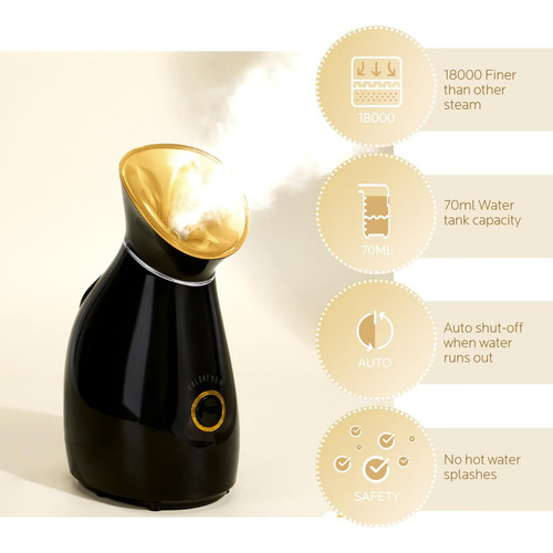 Colorfarm Sauna Facial Nano Ionic: Limpieza Profunda Y