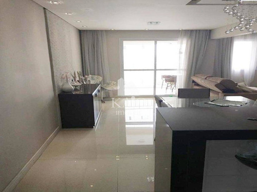 Imagem 3 de 12 de Apartamento Suprema Mobiliado 75m² Varanda Gourmet 2 Vagas