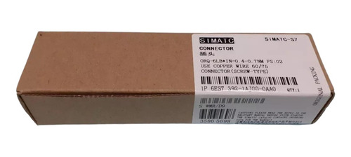 Conector Frontal Plc Siemens S7300 6es7 392-1aj00-0aa0.