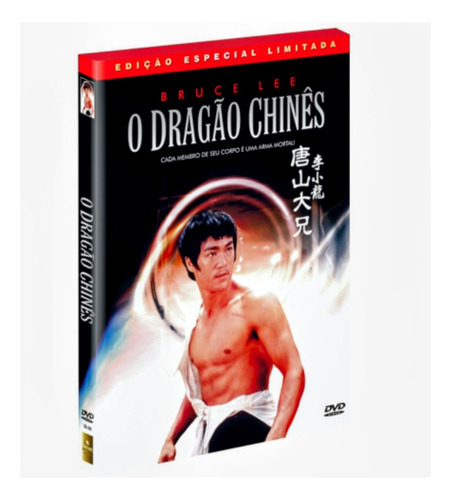 Dvd O Dragão Chinês Edição Especial C/luva Lacrada Bruce Lee