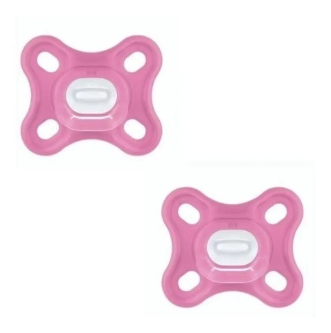 Imagem 3 de 4 de Chupeta Comfort Mam - 0-2 Meses Rosa 02un