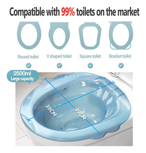 Baño De Asientobaño Perineal Sobre El Inodoroadecuado Para