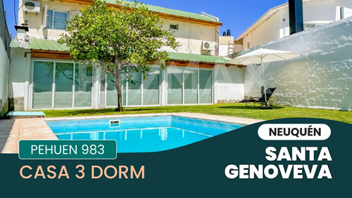 Casa 3 Dorm Con Pileta - En Venta Santa Genoveva