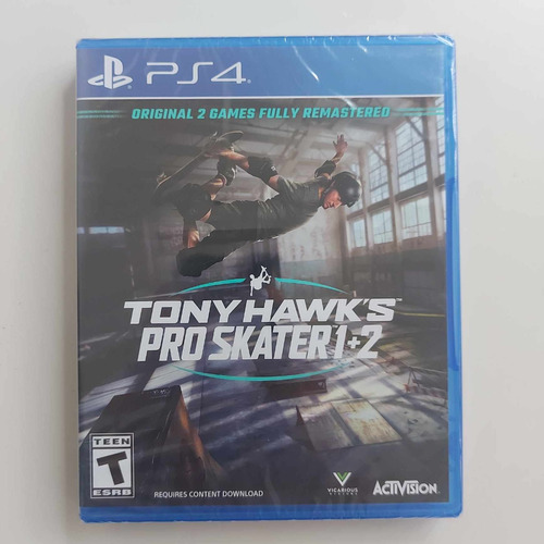 Tony Hawk's Pro Skater 1 + 2 Ps4 Novo Pronta Entrega + Nf