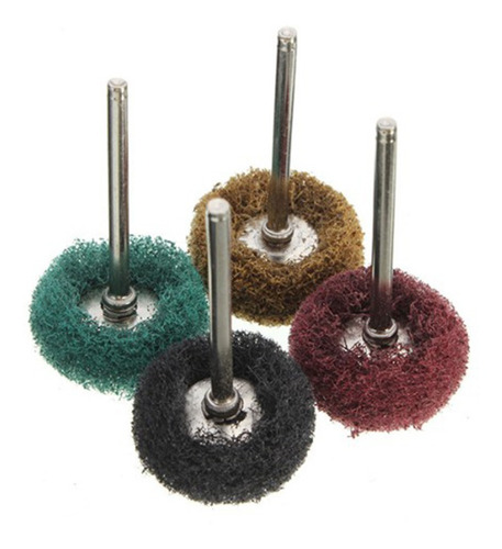 Imagem 9 de 12 de 40pcs Escova Pad Escova Abrasiva Roda Polimento Cning