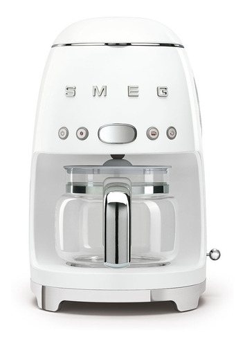 Cafetera Smeg 50's Style DCF02 automática blanca de filtro 220V - 240V